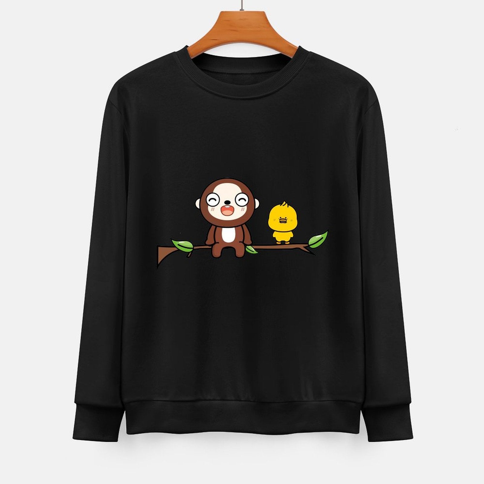 Front Patterned Long Sleeve TopOutdoor Original